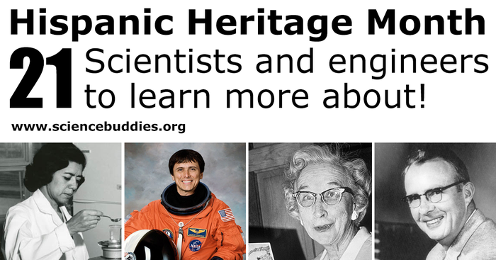 Four Hispanic scientists and engineers to represent collection of 21 Hispanic and Latinx STEM profiles