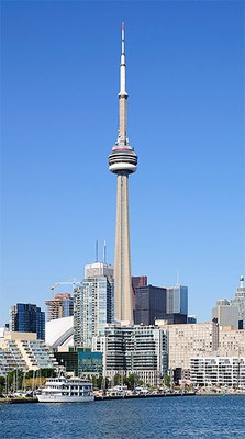 the CN tower in Toronto, Canada