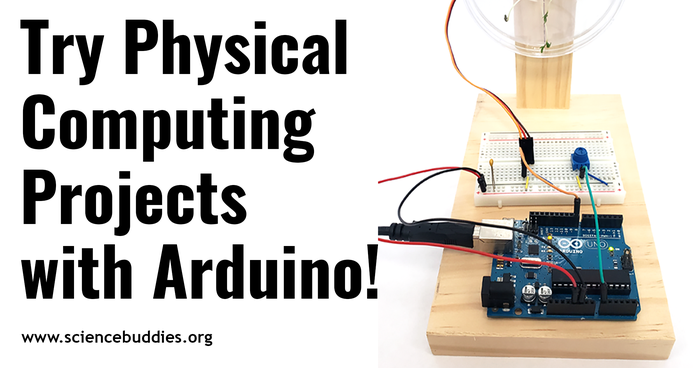 Arduino Science Projects for physical computing - sample shown is a clinostat microgravity setup