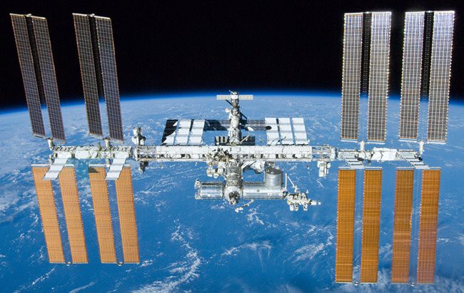  the International Space Station
 