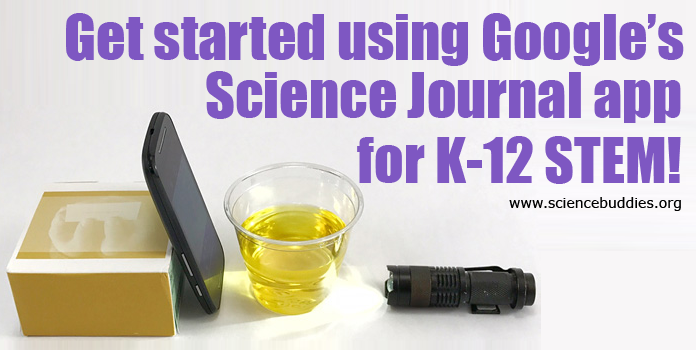 Get Started using Google's Science Journal app