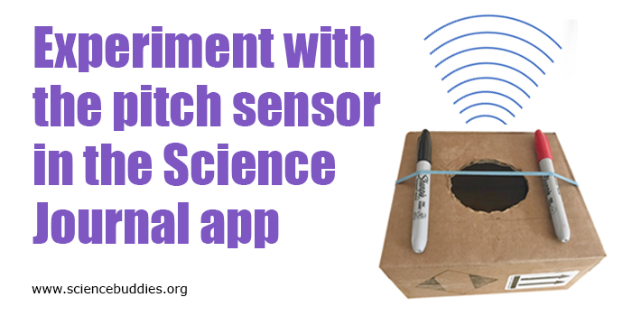 Explore pitch with Google's Science Journal app