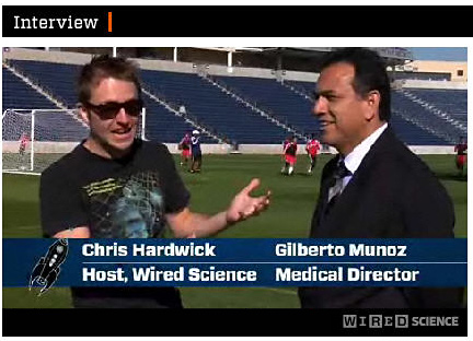 Watch this video interview with a sports doctor