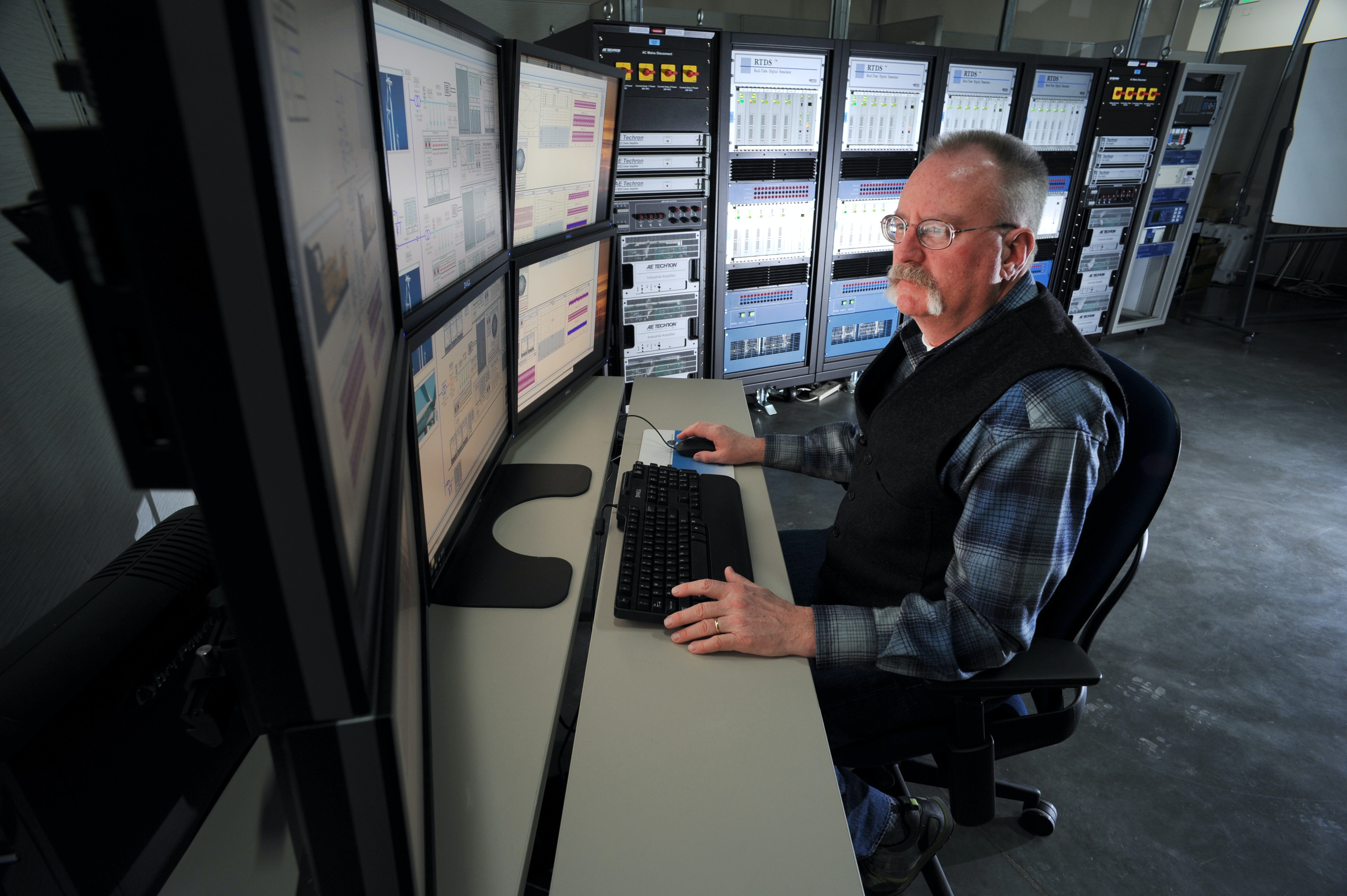 military power plant operator