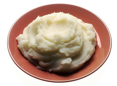 Food Science and Cooking science project <B>Figure 1.</B> A plate of yummy mashed potatoes! (National Cancer Institute, 2001.)