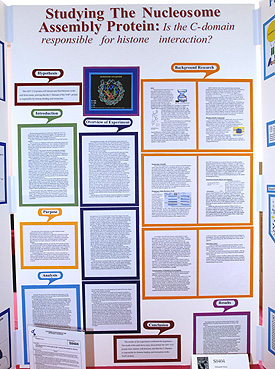 Science Fair Chart Sample