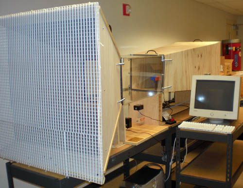 Example of a completed wind tunnel.