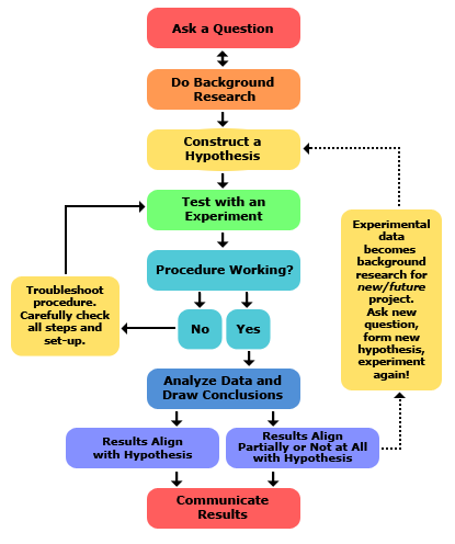 research scientific method process