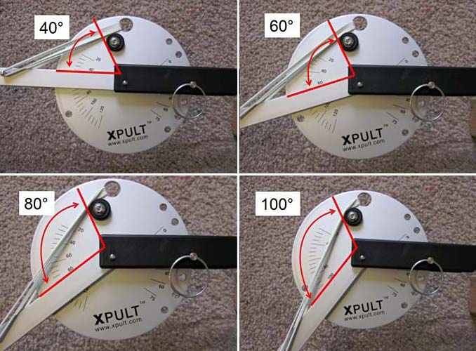 xpult catapult pull back angles