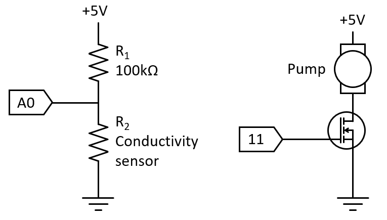 circuit diagram for insulin pump