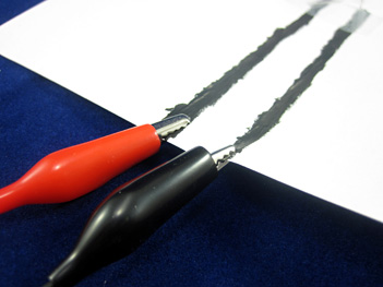 paper circuit alligator clips