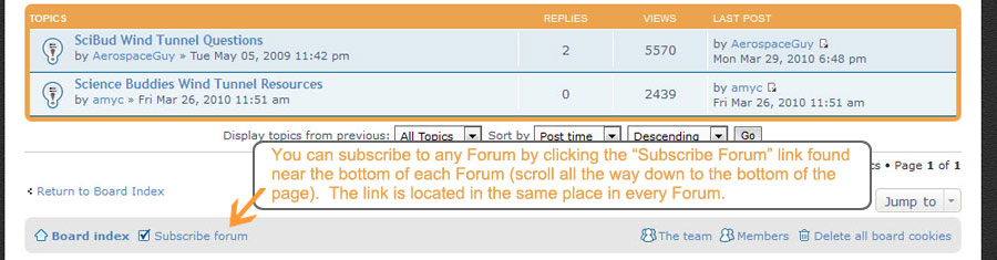 screenshot AAE forum subscription