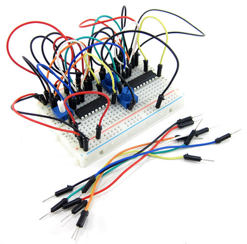 flexible breadboard jumper wires