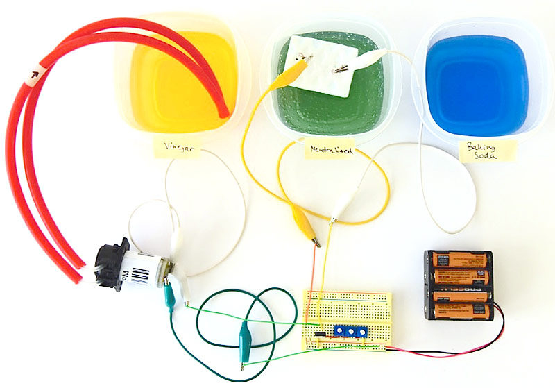 Complete insulin pump model circuit being normalized.