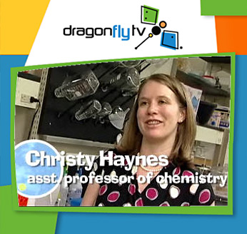 Watch a Dragonfly video of biochemist who tests to make sure products with nanoparticles are safe for humans