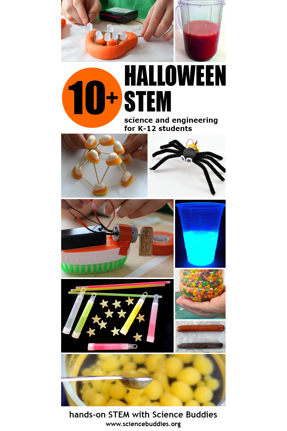 Spooktacular Halloween Science / Hands-on Halloween STEM Project Roundup