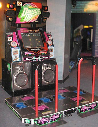 Dance Dance Revolution arcade game