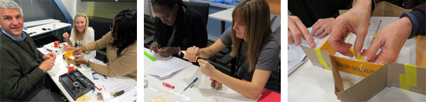 Symantec volunteers test science kits