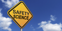 Safety science sign 