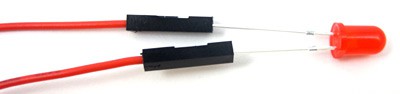 raspberry pi LED M F jumper wires