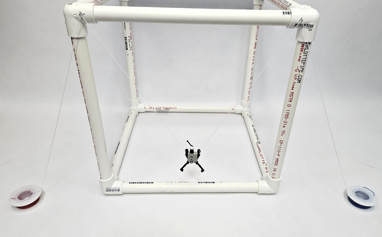 Cable-Driven Spacecraft Motion Simulator with PVC Pipe | Science Project