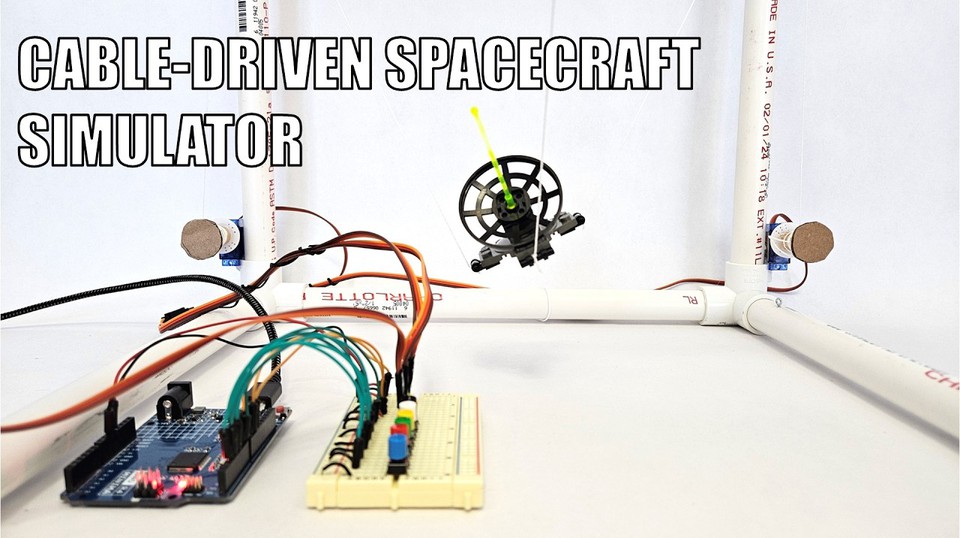 Build a Motorized Cable-Driven Spacecraft Motion Simulator with Arduino ...