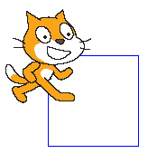 raspberry pi scratch screen square stage