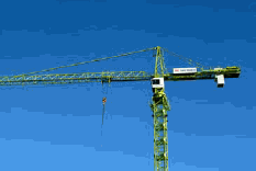 A construction crane