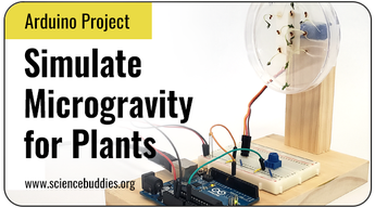 Arduino Science Projects: Clinostat to experiment with plants in microgravity