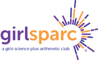 Logo for girlSPARC a Girls Science Plus Arithmetic Club