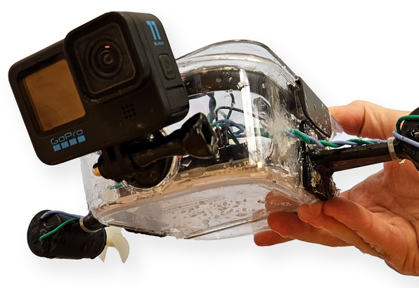 Robotic Underwater ROV with Arduino