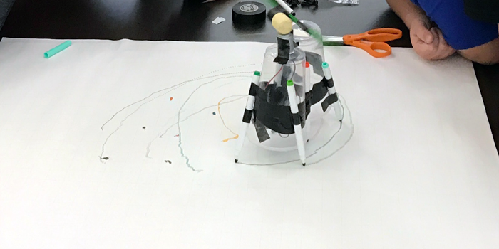 Ohio 4-H students building and experimenting with ArtBots
