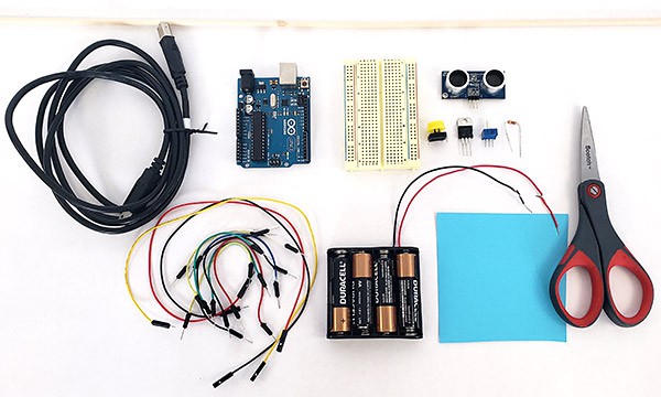 Materials for Arduino drone project