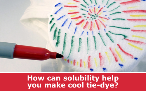 Tie-Dye Using Permanent Markers Chemistry Activity and DIY Project  / Hand-on STEM experiment