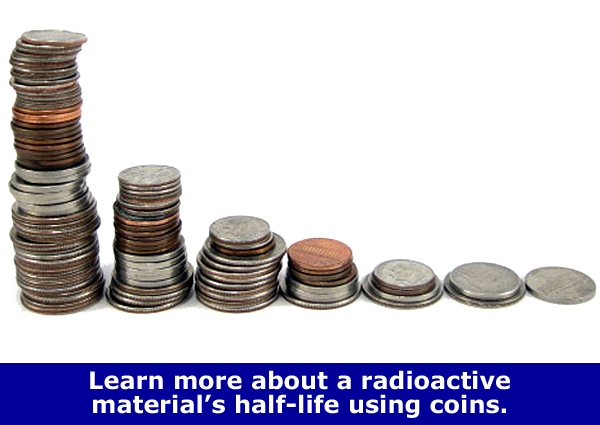 Explore Radioactive Decay with Coins / Family STEM Activity