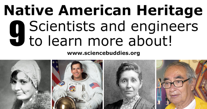 Four Native American scientists and engineers to represent collection of 9 Native American STEM profiles