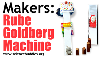 Makerspace STEM: Sample Rube Goldberg machine