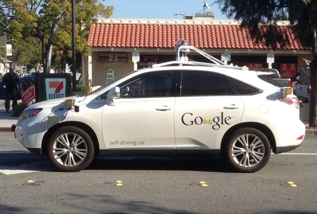 self-driving prototype car 