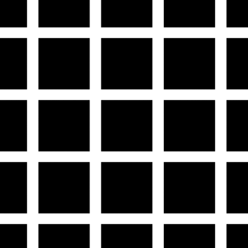 Visual illusion -- Hermann Grid