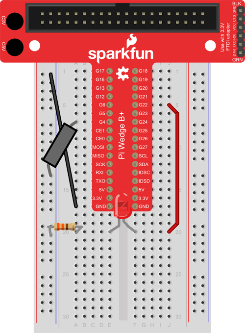 raspberry pi puppet breadboard