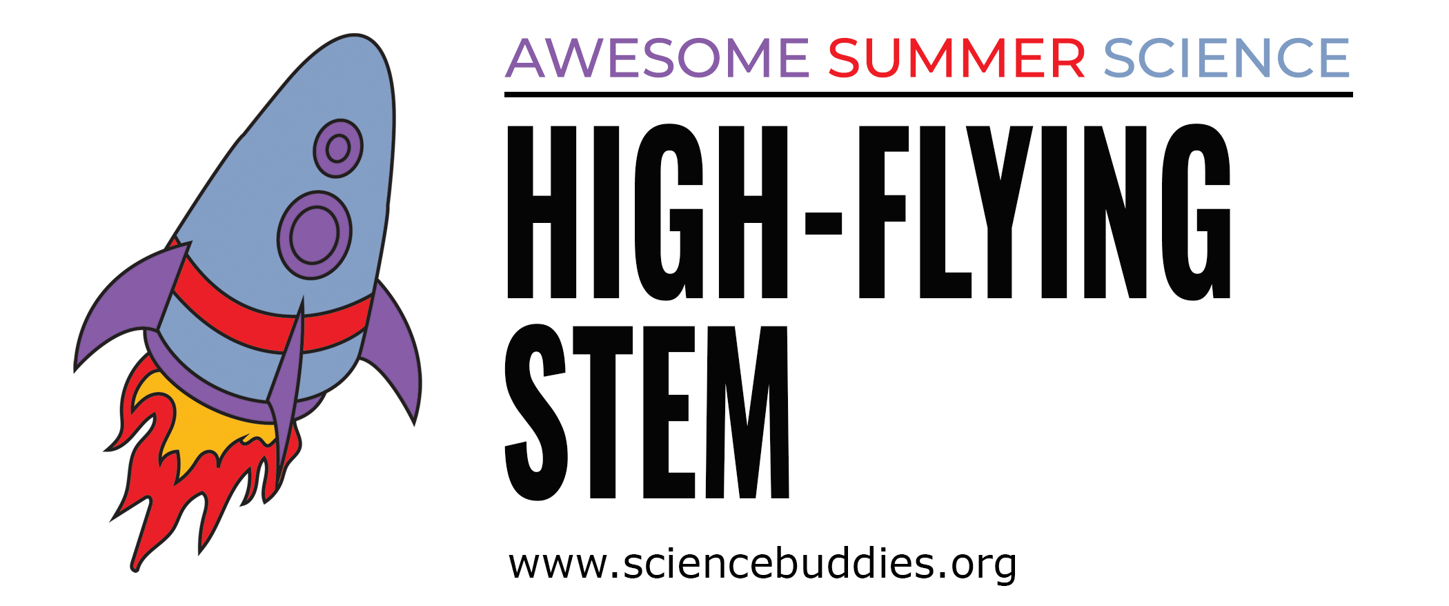 Rocket ship to represent High-Flying STEM Week 4 of Awesome Summer Science Experiments
