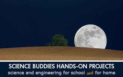 Weekly Science Activity Spotlight / Full Moon Illusion Science Project for School or Family Science