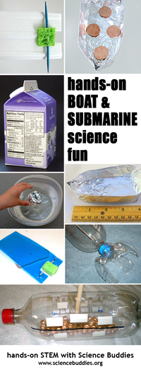 10 Boat and Submarine Science Projects / K-12 STEM Collection