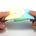 Putting phone book claim to the test with interleaved sticky note pads
