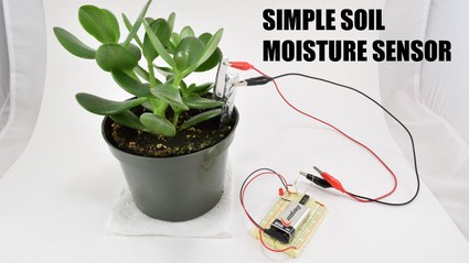 Soil Moisture Meter, Plant Moisture Monitor for Garden, Lawn, Farm, Indoor and Outdoor, Green, No Battery Required