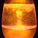 Lava lamp example made from science activity
