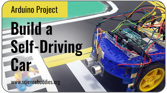 Arduino Science Projects: Self-driving car made with a BlueBot and Arduino