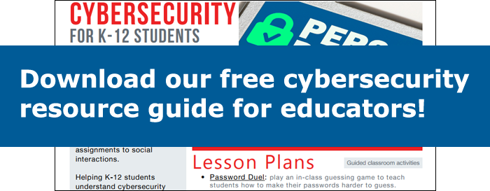 Banner for a free cybersecurity resource guide