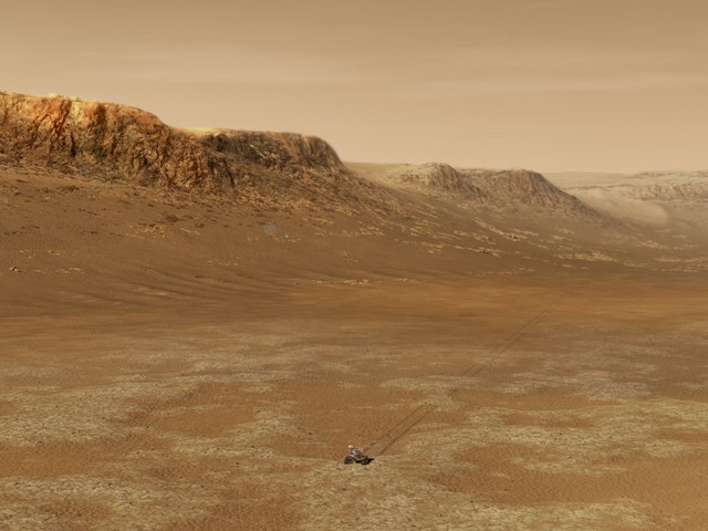 Mars surface