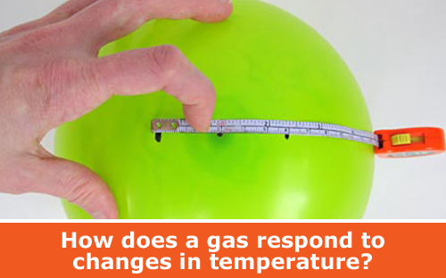 Explore how gases contract and expland  / Hand-on STEM experiment